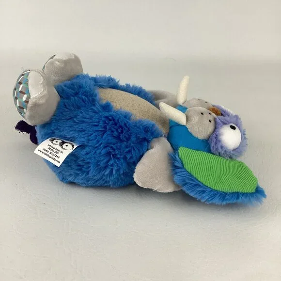 Gus Toothy Tusked Rus Plush Bean Bag Stuffed Animal Shaker Rattle Inklings Baby - Picture 3 of 7